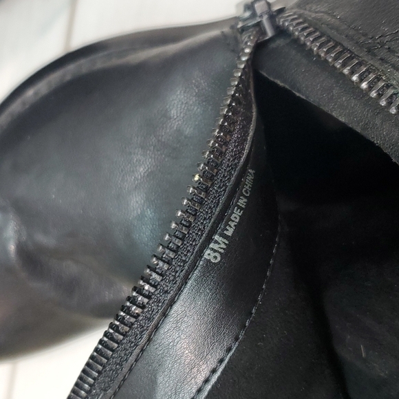 Arturo Chiang Womens Comfort Ankle Leather Heels Boots shoes sz 8M - Picture 12 of 12